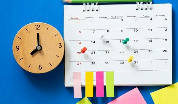 Weekly lecture schedule for all scientific departments - First Semester - 2021/2022